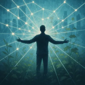 Menselijke verbinding en natuur doorbreken digitale controle.