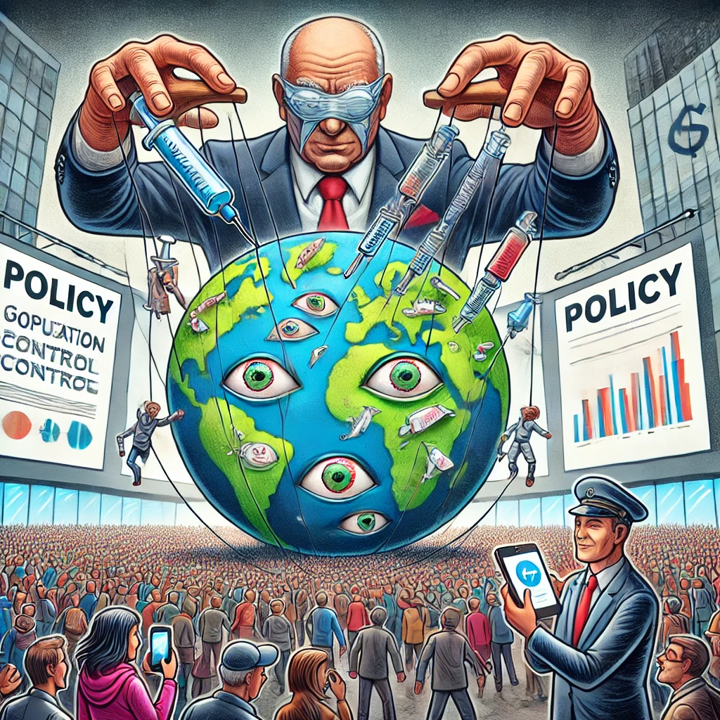 Een gigantische multinational bestuurt de wereld als een marionet, terwijl politici knikken en burgers zich afvragen wie écht de beslissingen neemt.