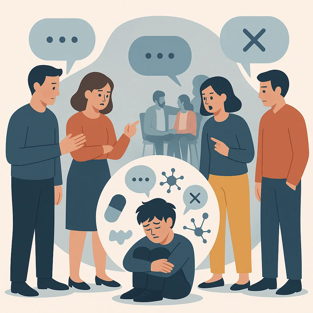 Uitsluiting en stigma tegenover begripvolle steun bij psychose.