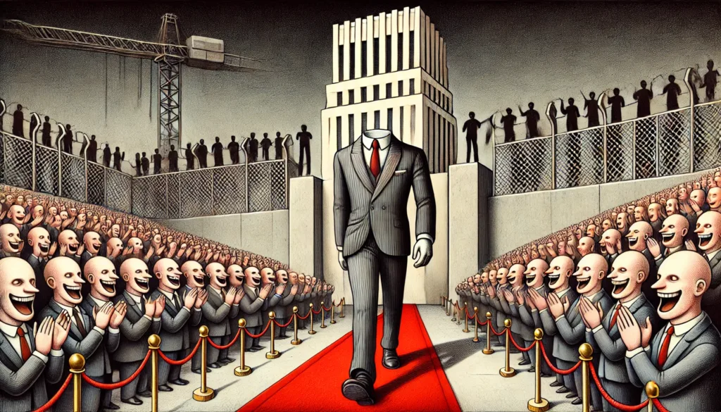 Psychopaat op rode loper naar macht