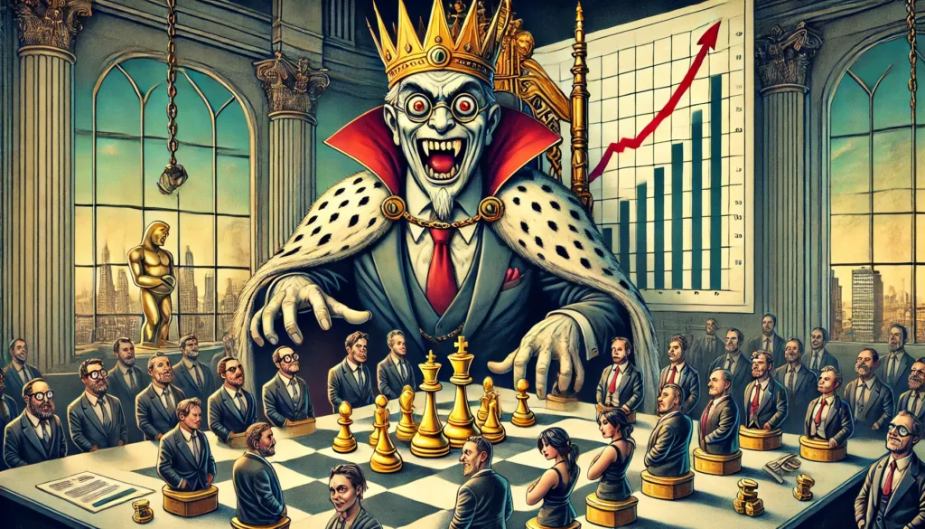 CEO-psychopaat verschuift medewerkers als schaakstukken