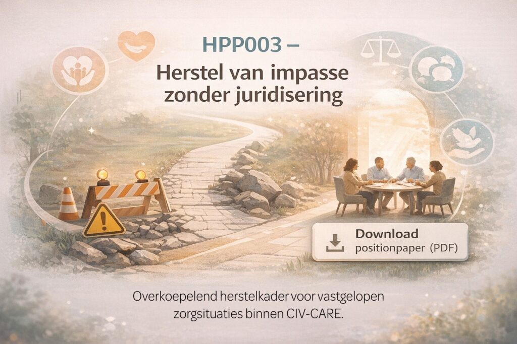 Infographic herstel van impasse zonder juridisering