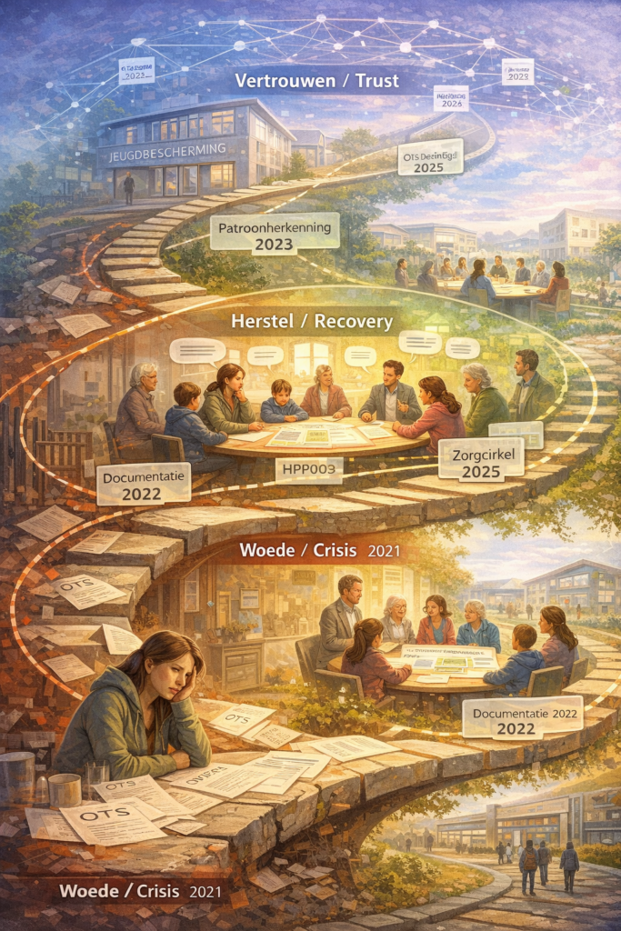 Familie Janssen reis door drie governance lagen woede herstel vertrouwen