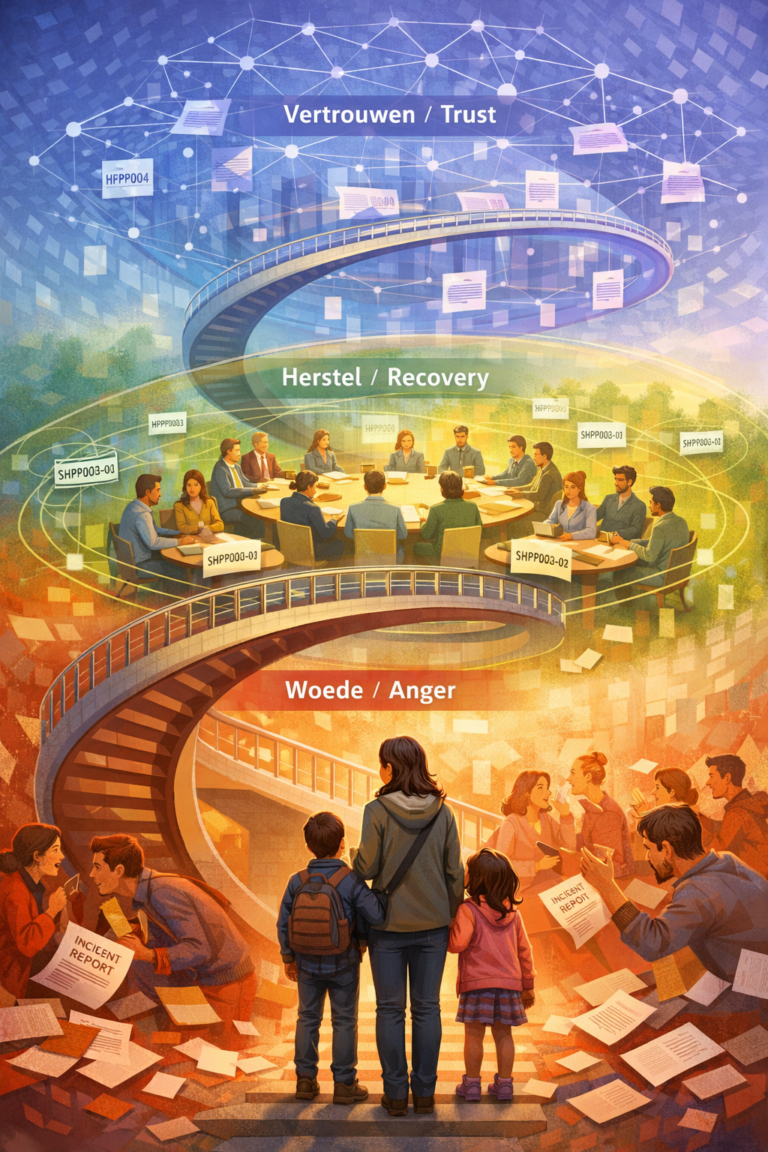 Drielagenarchitectuur position papers woede herstel vertrouwen transformatie