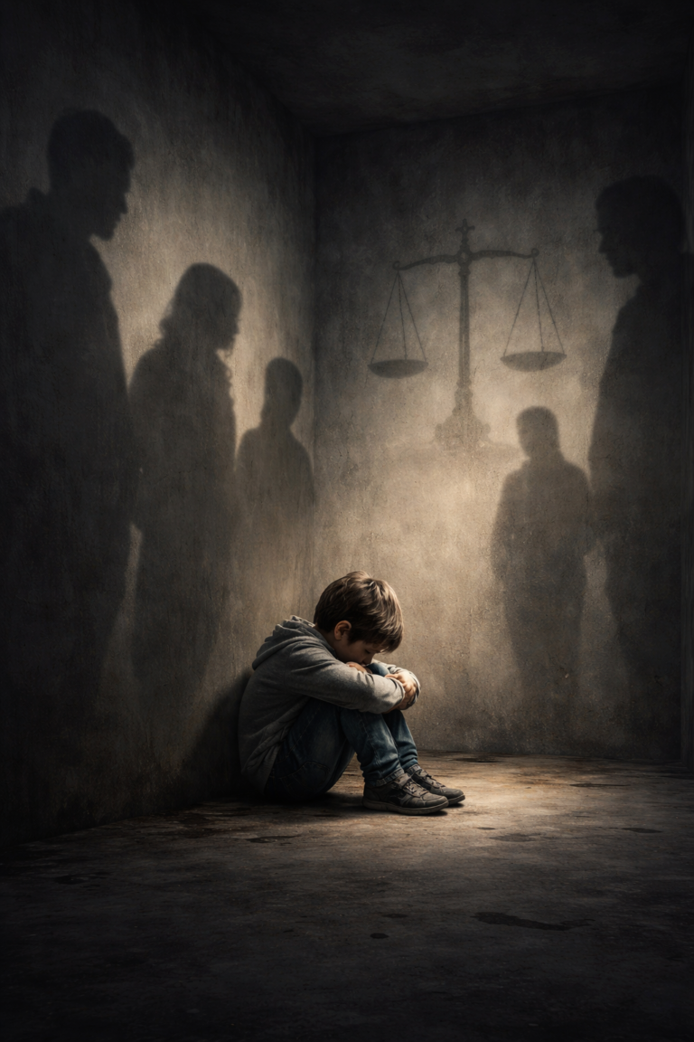 Kind in gesloten ruimte symbool voor jeugdzorgdruk