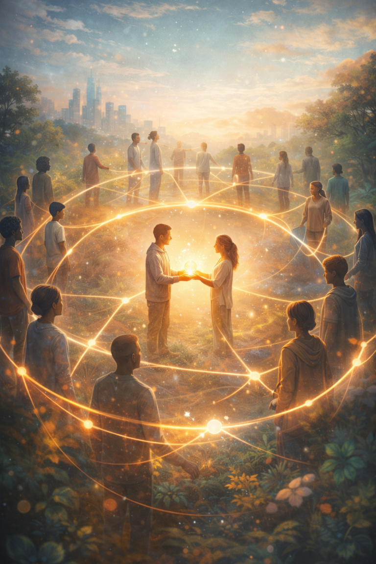 Gemeenschap gebaseerd op vertrouwen en gedeeld eigenaarschap