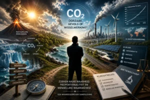 CO₂, klimaatverandering en waarheidsvinding: oorzaak, gevolg of wisselwerking?