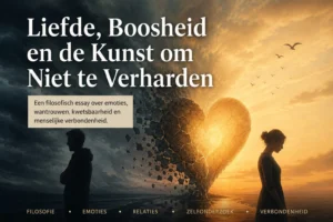 Liefde, Boosheid en de Kunst om Niet te Verharden