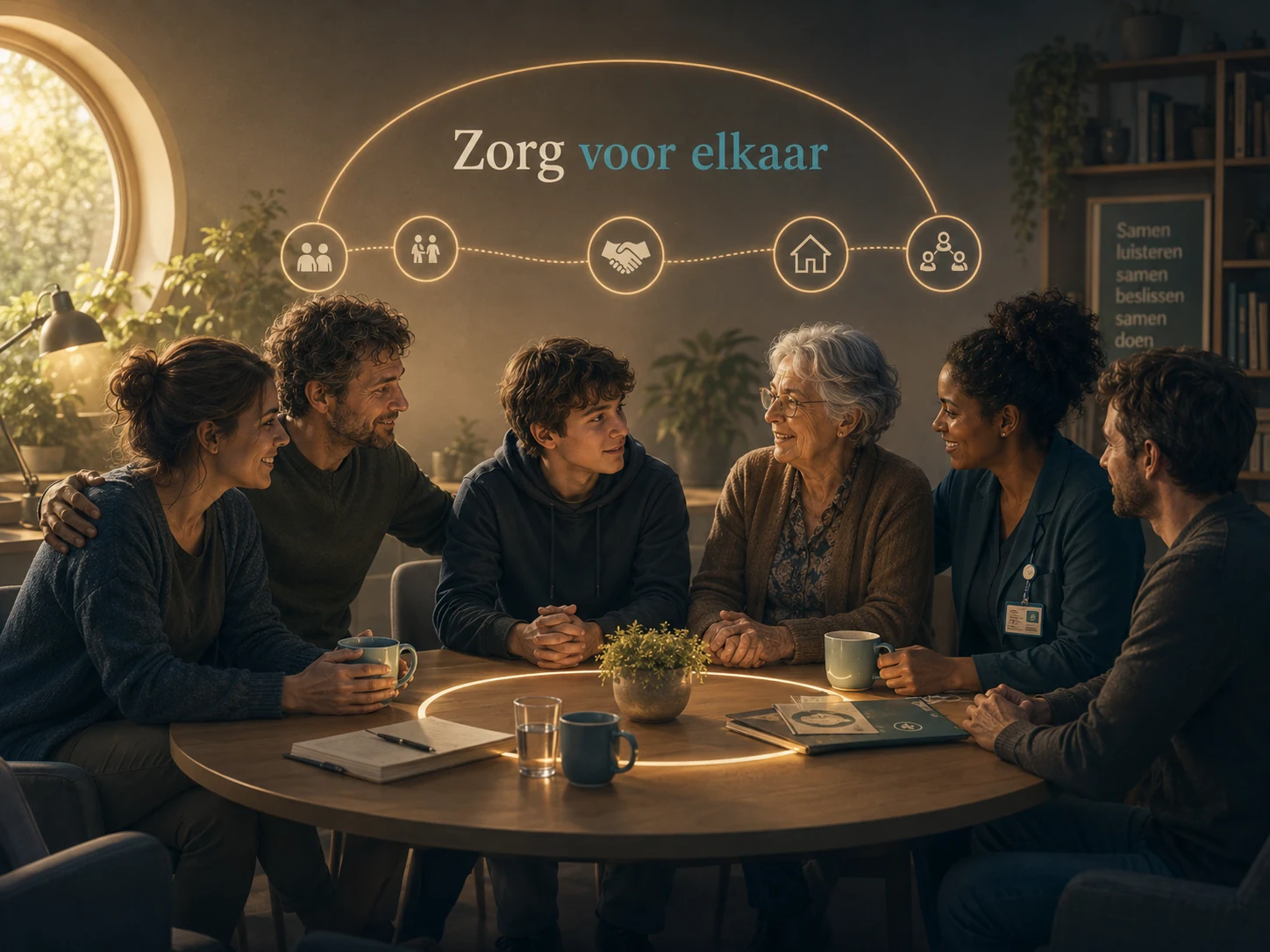 Zorg voor elkaar in verbondenheid