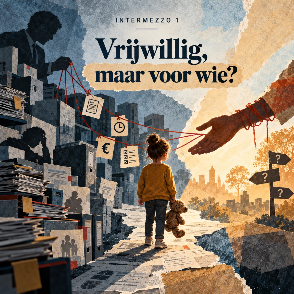 Cover voor intermezzo 1: Vrijwillig, maar voor wie?